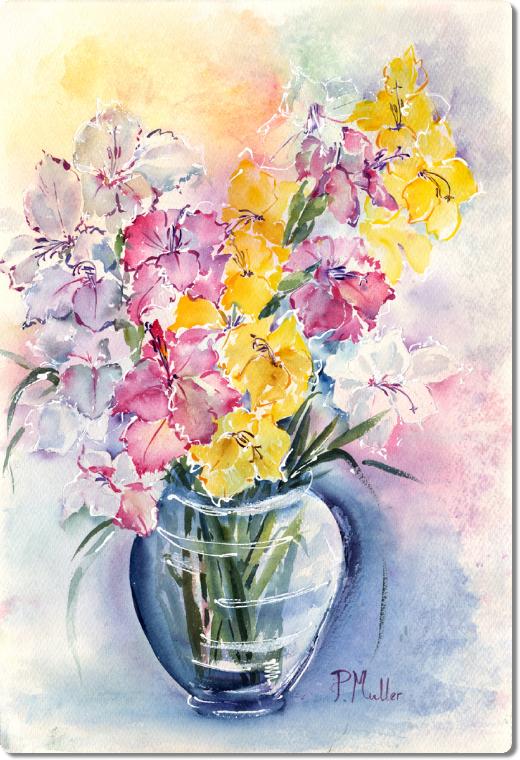 FlowersGlassVase
